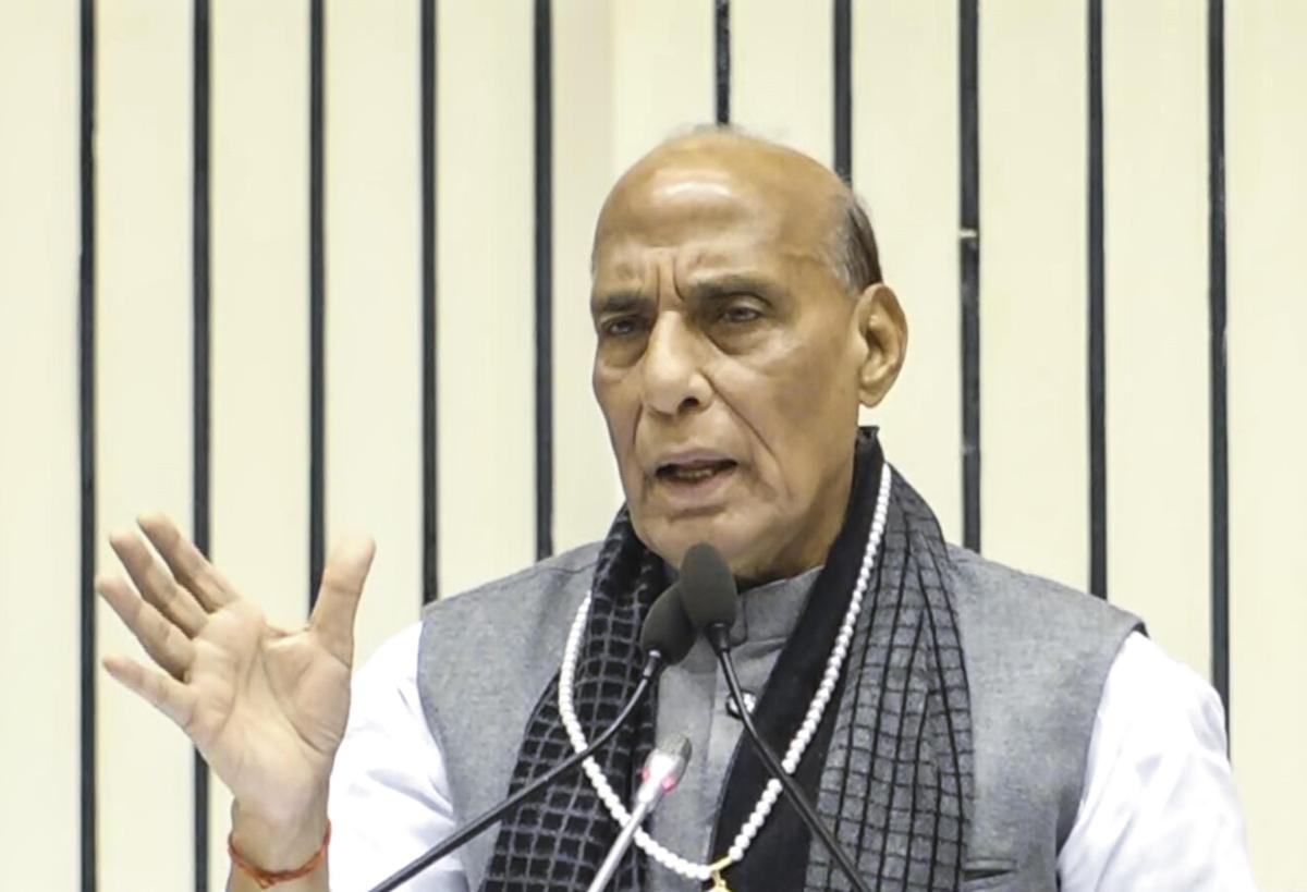 Rajnath Singh says borders can change, hints at possibility of Sindh rejoining India.