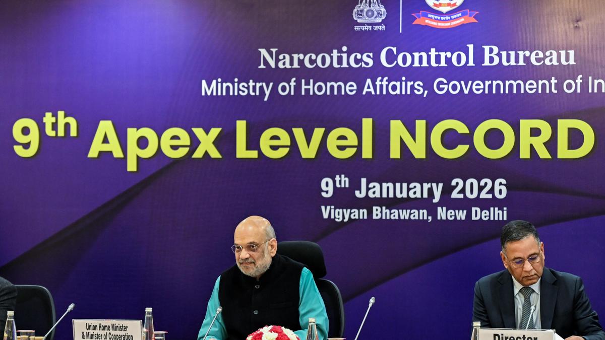 Amit Shah Announces Three-Year Nationwide Anti-Drug Campaign Starting March 31