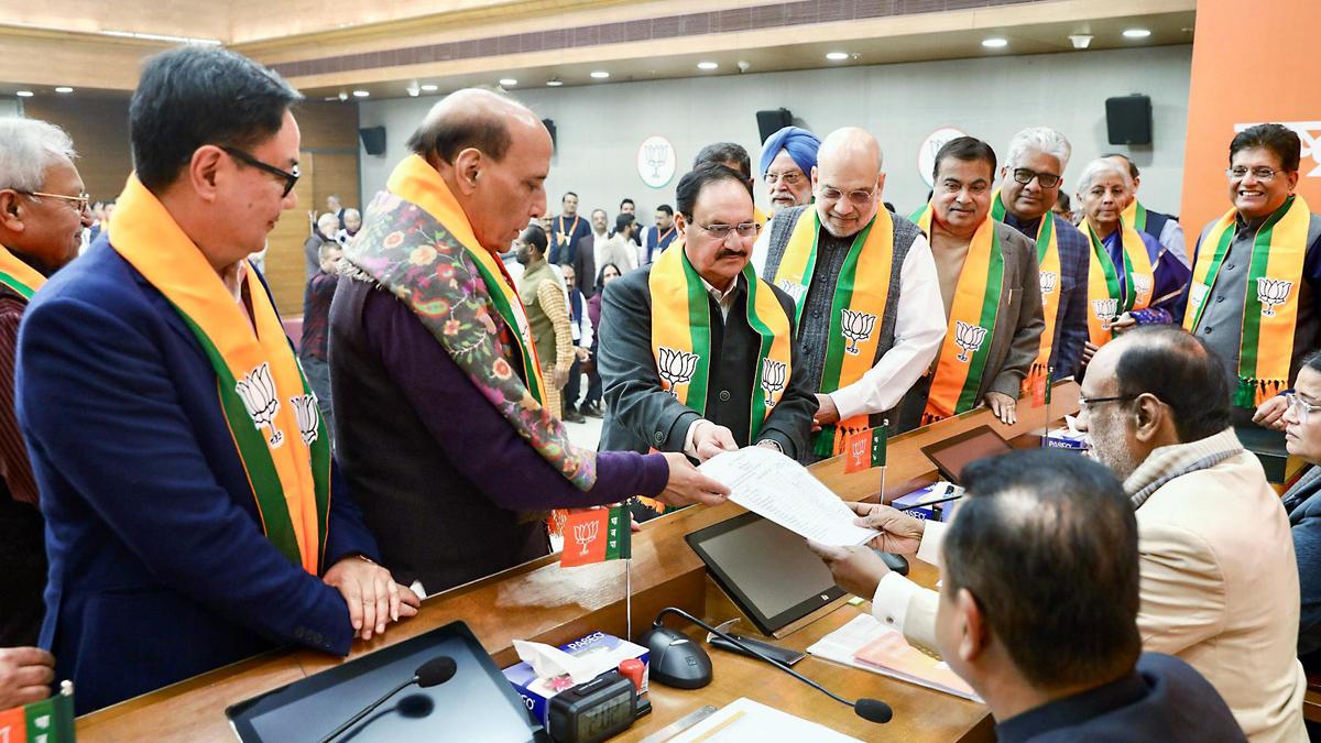 Nitin Nabin elected BJP national president unopposed, signals generational shift in party leadership