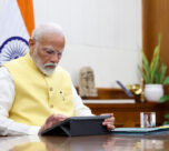 PM Modi in pmo the democratic hindu