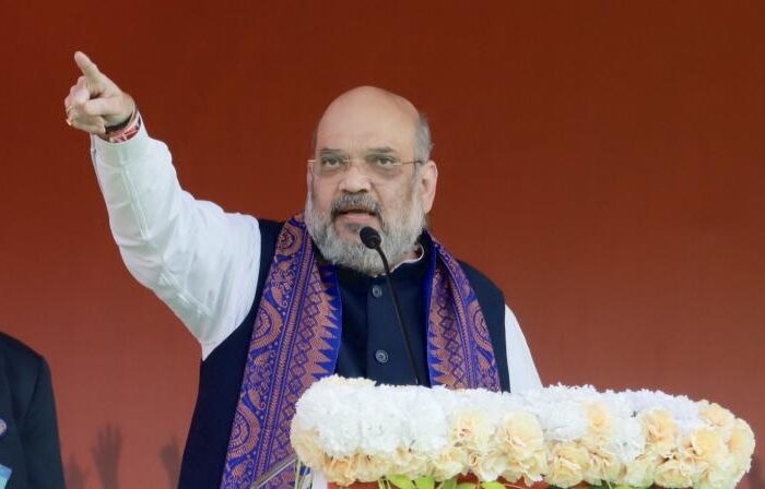 amit shah jammu kashmir the democratic hindu