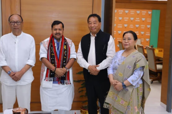 manipur cm with nitin nabin