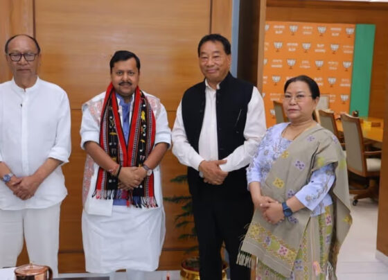 manipur cm with nitin nabin
