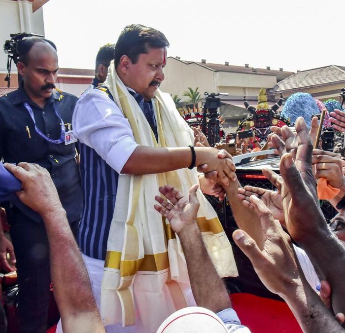 nitin nabin in kerala