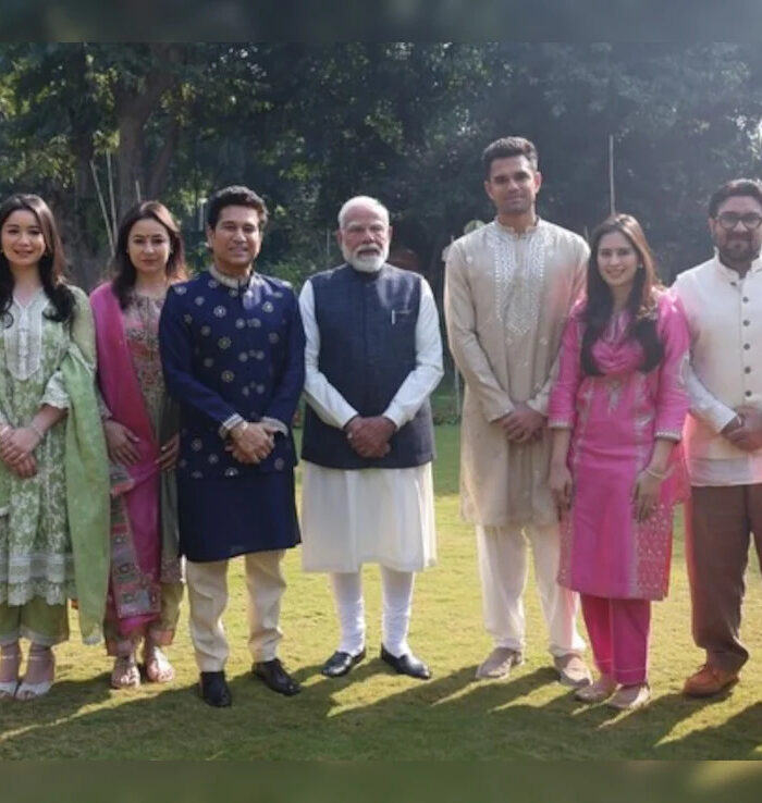 sachin tendulkar narendra modi