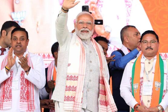 the democratic hindu pm modi in assam