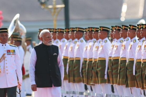 the democratic hindu pm modi in malaysia