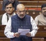 amit shah in parliament the democratic hindu