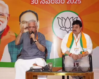 be loyal to party and not individuals bjp leader bl santhosh tells cadre
