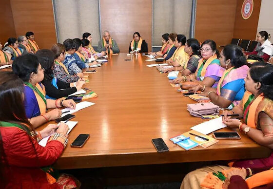 bjp meet lead bl santosh