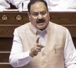 jp nadda in parliament