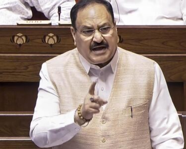 jp nadda in parliament