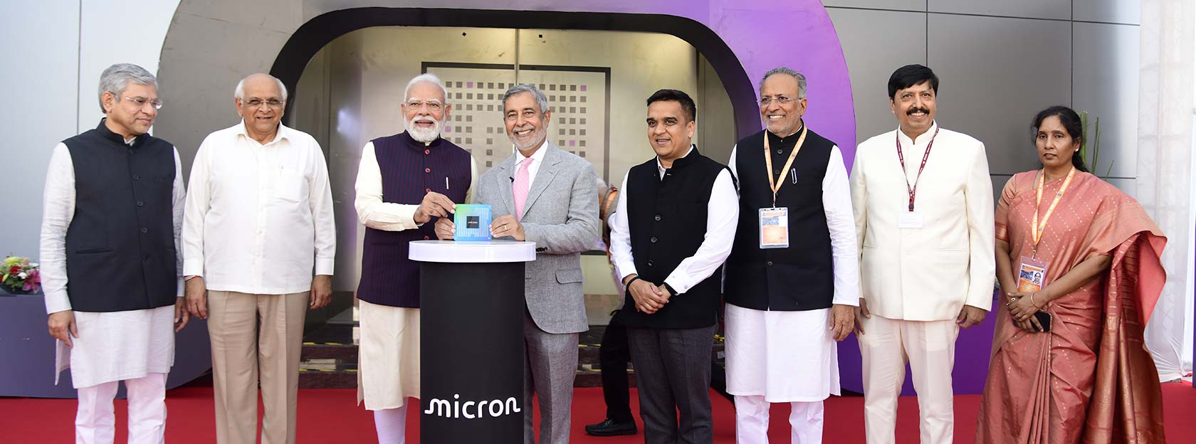 PM Modi Inaugurates ₹22,516 Crore Micron Semiconductor Facility in Gujarat’s Sanand
