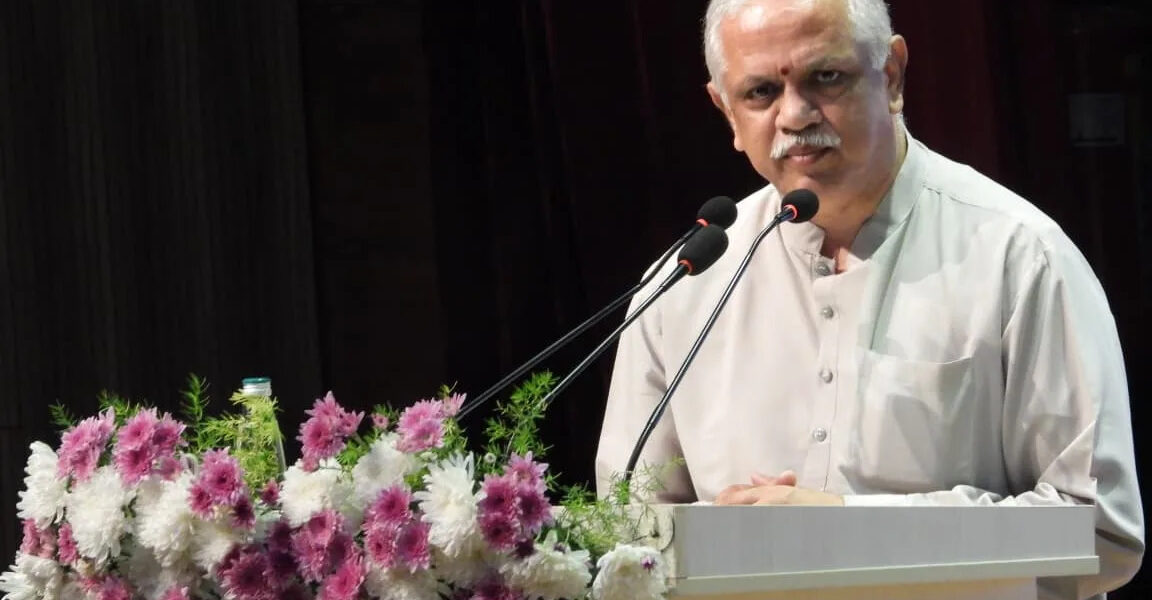 bl santosh in conference