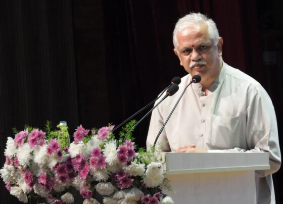 bl santosh in conference