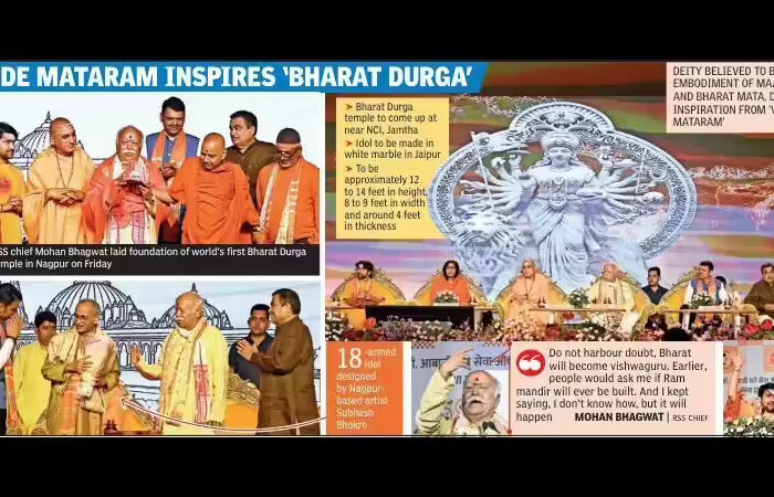 just like ram temple happened in ayodhya bharat will become vishwaguru one day says rss chief bhagwat