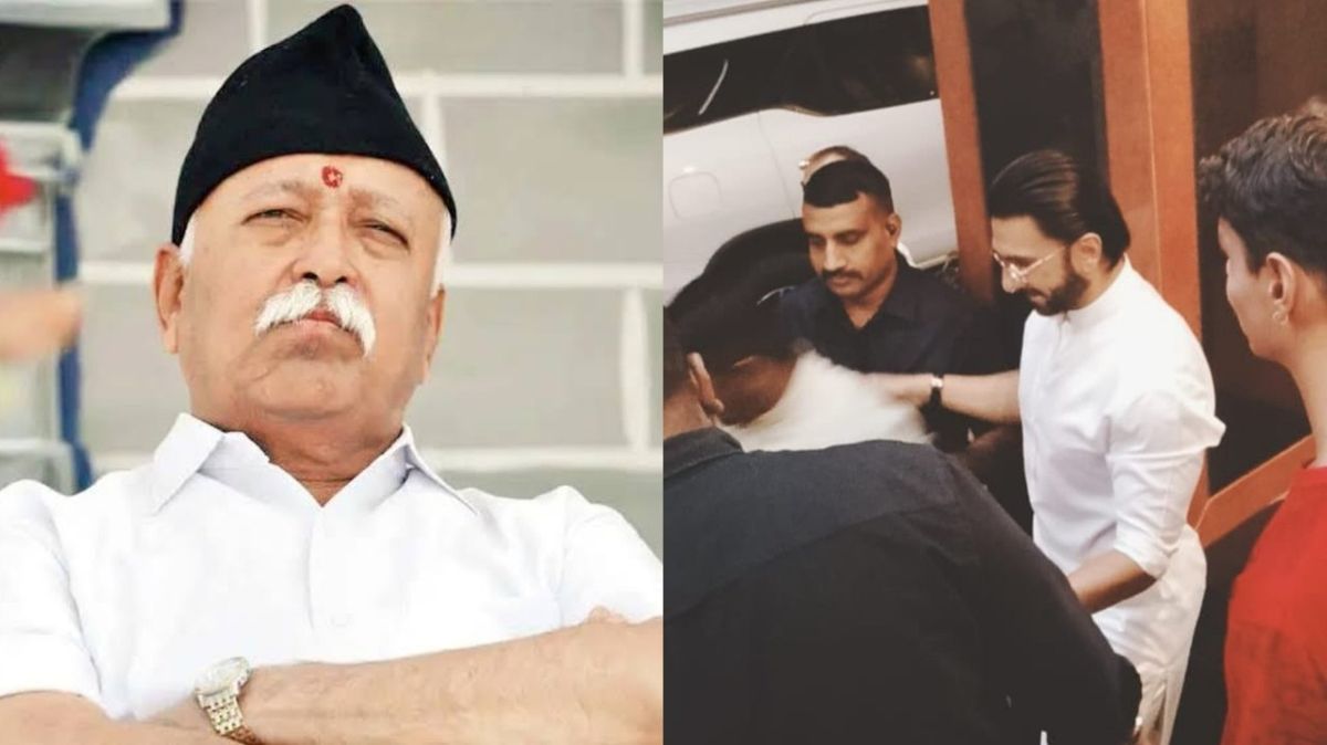 Ranveer Singh’s Nagpur Visit Puts Spotlight on Mohan Bhagwat, RSS Ideology Amid Film Success