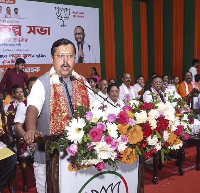 nitin nabin assam election