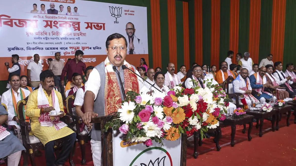 BJP Slams Congress Over ‘Appeasement Politics’ in Assam’s Barak Valley Ahead of Polls