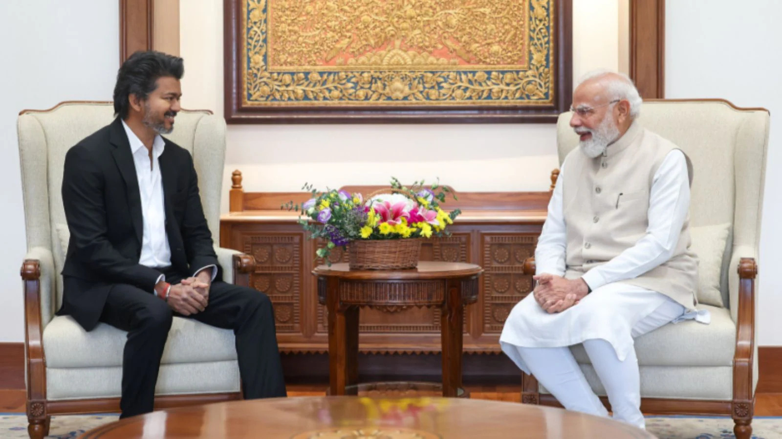 Vijay Meets PM Modi in Delhi, Signals Push for Centre-State Coordination