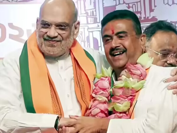 amit shah with suvendu adhikari