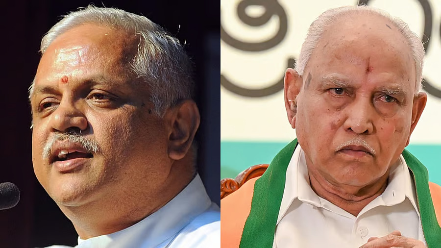 B L Santhosh Meets Yediyurappa in Bengaluru, BJP Leaders Signal Unity Ahead of Major Event