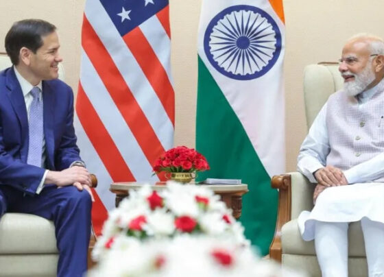 marco rubio with narendra modi