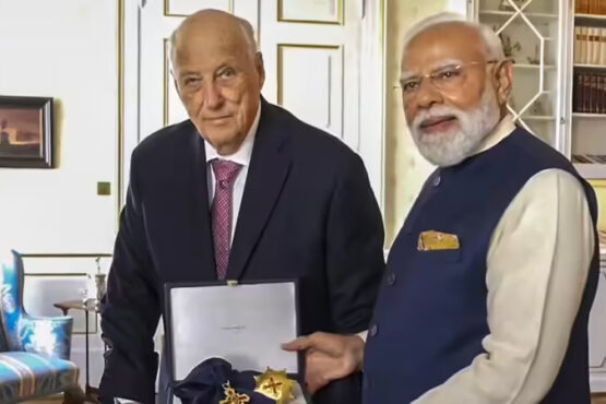 norway awards pm modi
