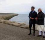 pm modi accompanied by dutch pm rob jette to visit iconic afsluitdijk dam