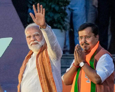 pm modi and nitin nabin