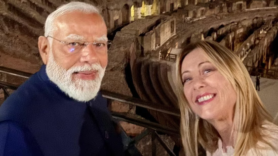 pm modi with meloni