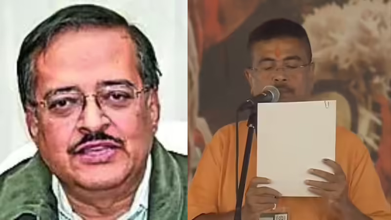 Suvendu Adhikari Appoints Former EC Observer Subrata Gupta as Adviser After Taking Oath as Bengal CM