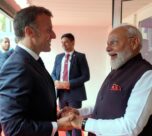 pm modi with france president