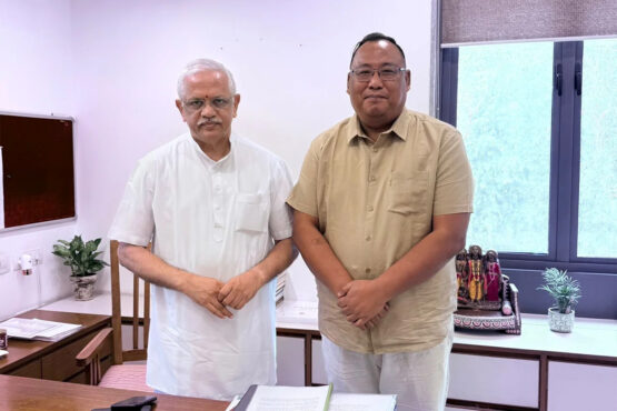BJP Nagaland chief with BL Santhosh