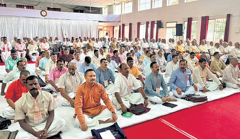 RSS Holds National Strategy Meet in Belagavi, Focuses on Shakha Expansion and Centenary Roadmap