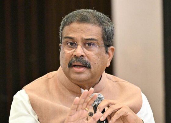 dharmendra pradhan report card