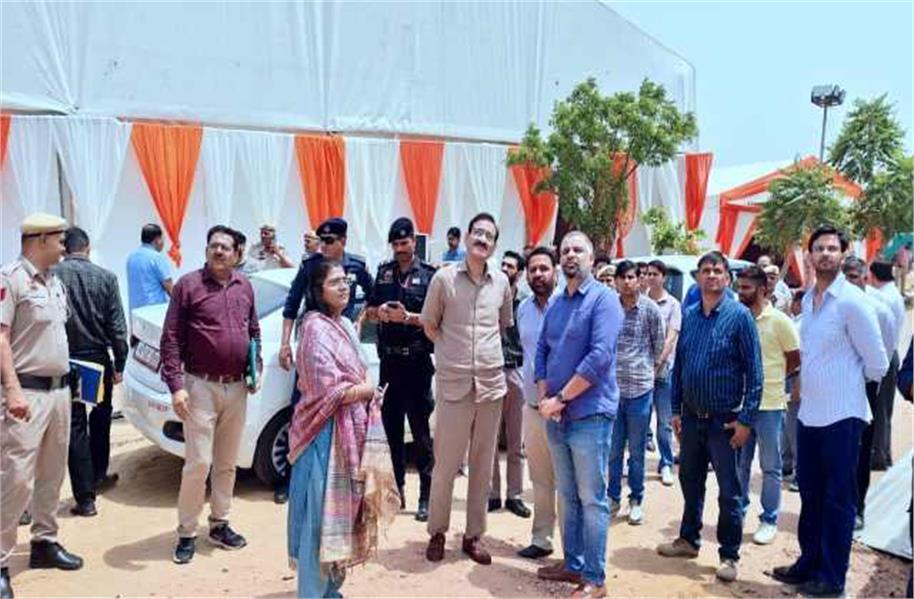 Rajesh Khullar Reviews Preparations for PM Modi’s Jind Visit, Directs Officials to Ensure Timely Arrangements