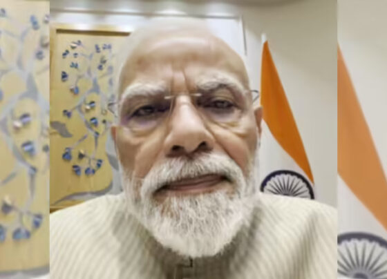 pm modi late night message