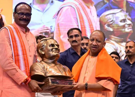 CM Yogi Adityanath pays tribute to former PM Atal