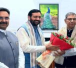 Nayab saini meets governer