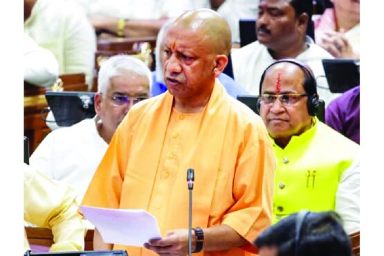 cm yogi hits back at opposition on ram temple donation theft issue