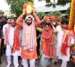 nayab saini in kalash yatra