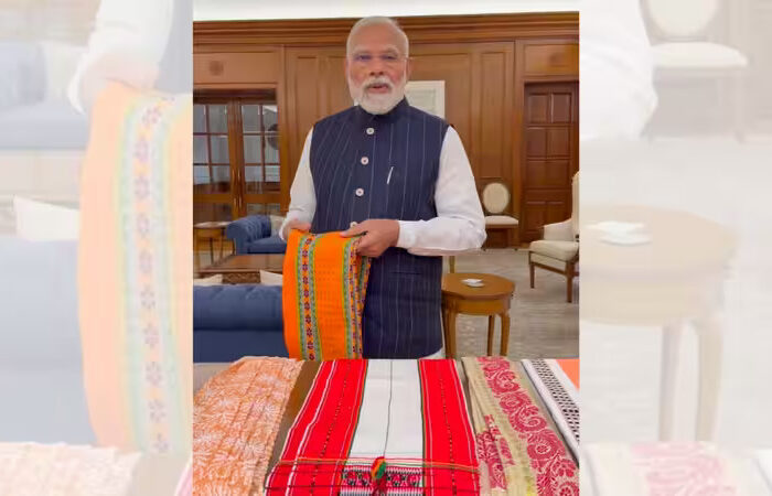 pm modi on handloom day