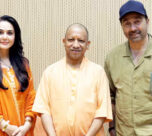 sunny deol and preity zinta meet uttar pradesh cm yogi adityanath