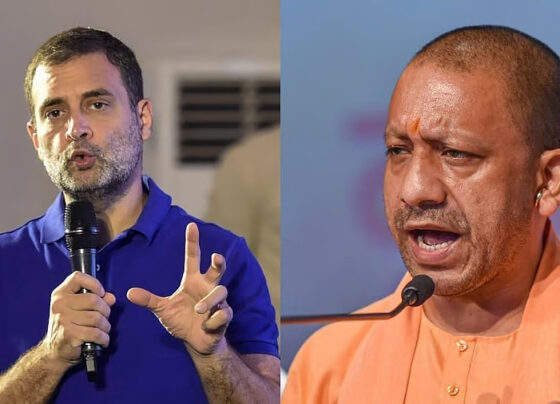 yogi adityanath hit back rahul gandhi