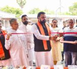 samrat chaudhary blood donation camp