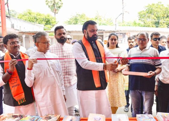 samrat chaudhary blood donation camp