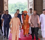 yg adityanath with ram temple trust