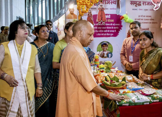 yogi adityanath launch nutrition month