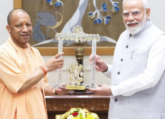 yogi adityanath meets pm narendra modi